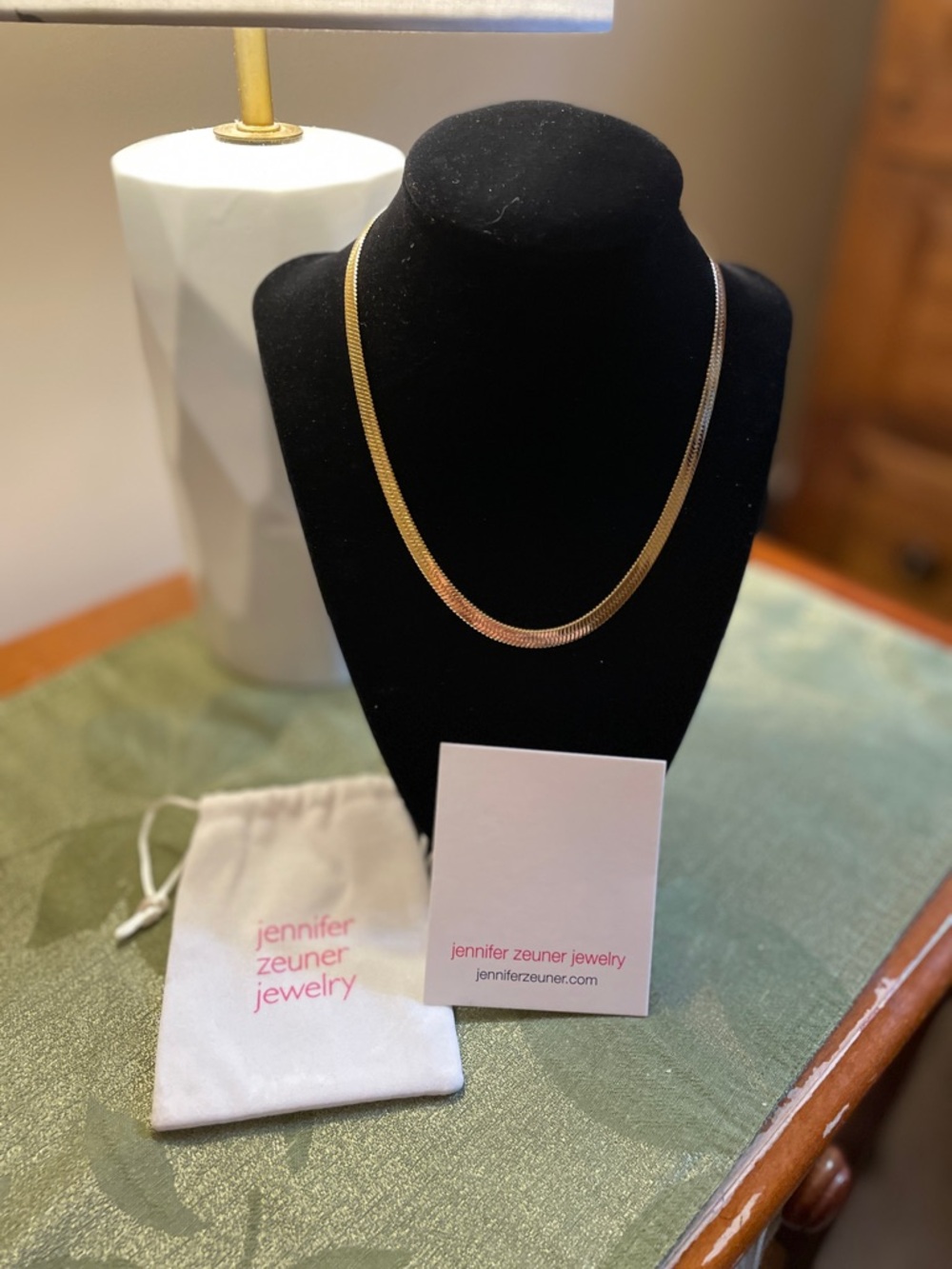 Jennifer Zeuner 14K GP Necklace